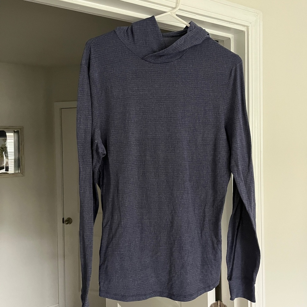 lululemon athletica Heathered grey purple Hoodie